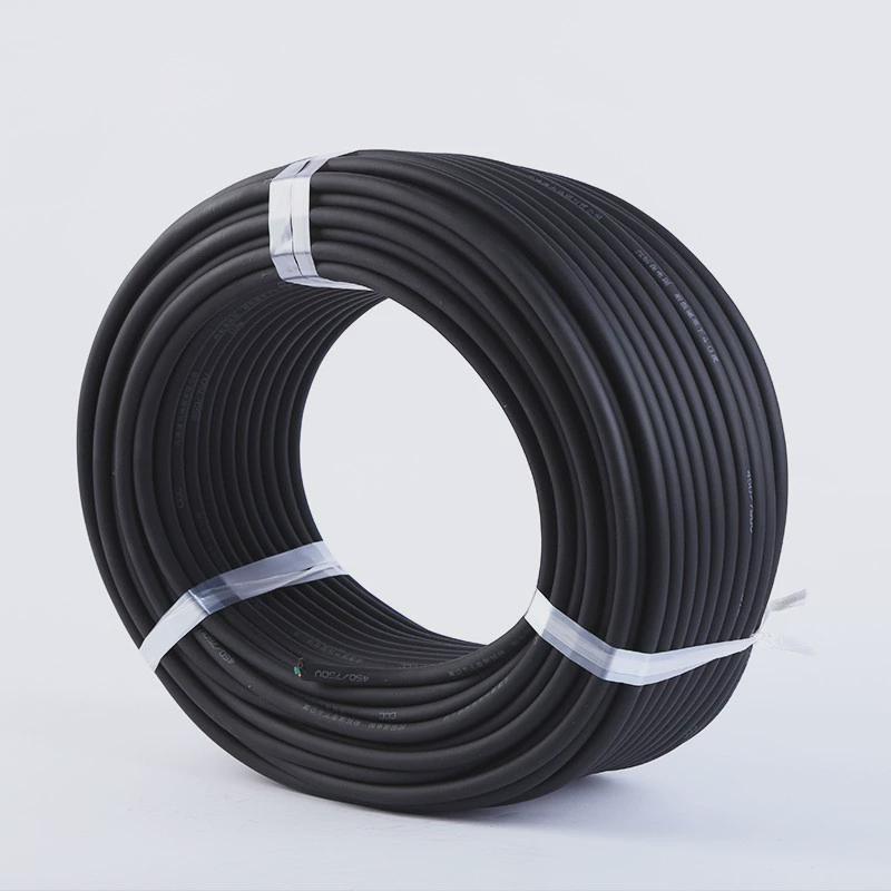 软电线家用电缆rvv2芯3橡4芯2.54610平方户外护套线防水线相套线