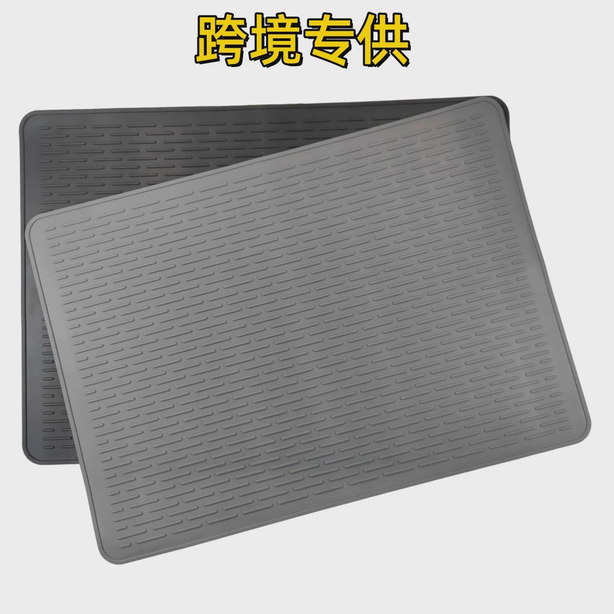 电灶顶防护垫炉灶台面隔热保护垫多用途餐具蔬果沥水垫71x51cm