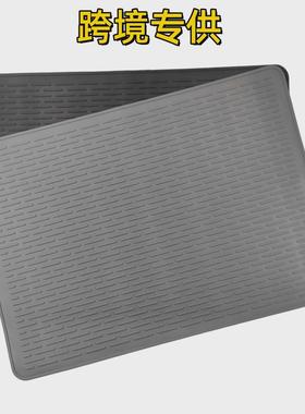 电灶顶防护垫炉灶台面隔热保护垫多用途餐具蔬果沥水垫71x51cm