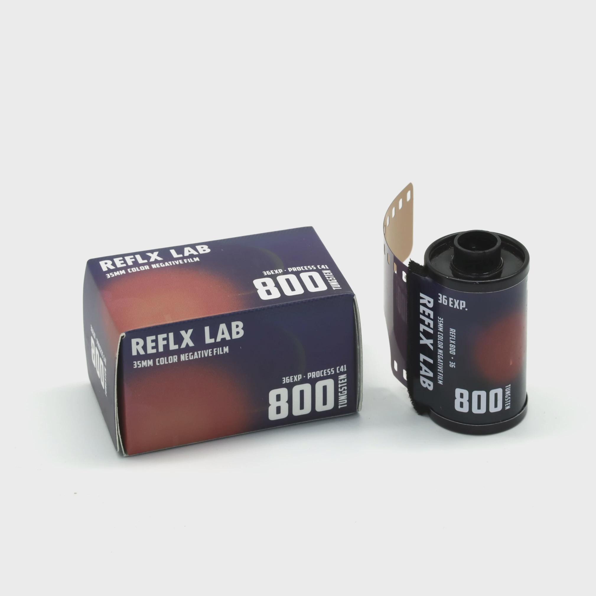 Reflx Lab 800T胶卷 电影卷 36张 油漆暗盒 5219除碳卷C41