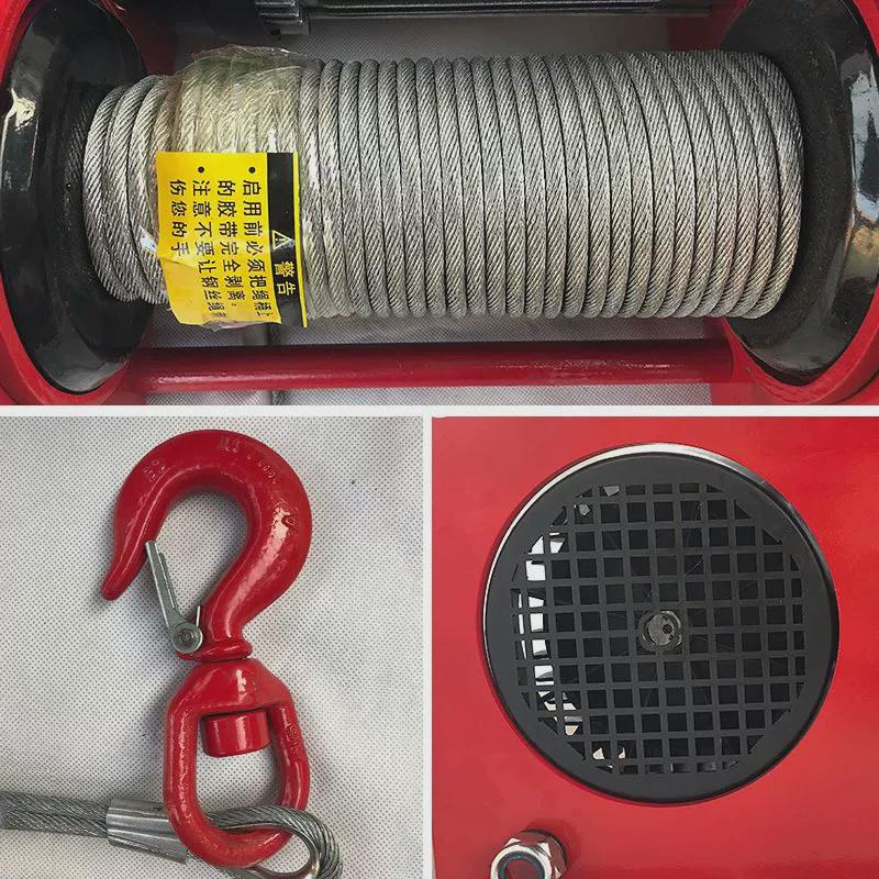 德式卷扬机家用小型升降机悬小吊机坐挂两用挂式微型电动葫芦