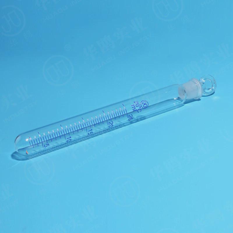 热销刻度具塞试管圆底透明规格多样试管实验室用玻璃器皿刻度试管