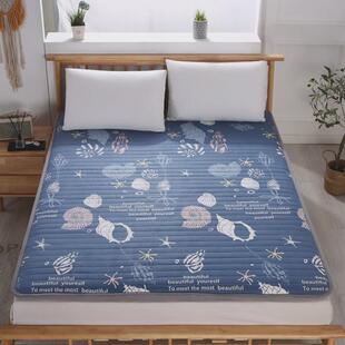 全棉粗布加厚榻榻米床垫可折叠防滑床褥子打地铺睡东北农村大炕垫