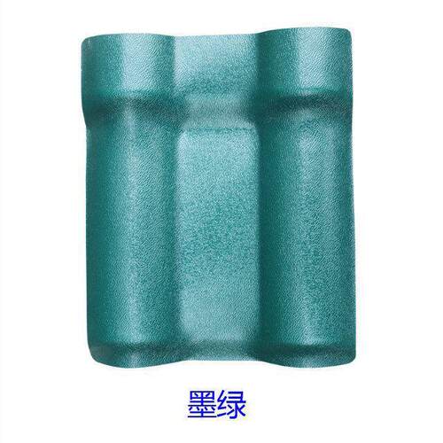 asa加厚合成树脂瓦片屋顶别墅塑胶塑料瓦雨棚隔热仿古屋面瓦厂家