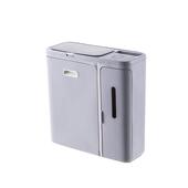 厨房垃圾桶挂式 厨橱柜门余带盖家用客厅卫生间厕所壁挂收纳桶纸篓