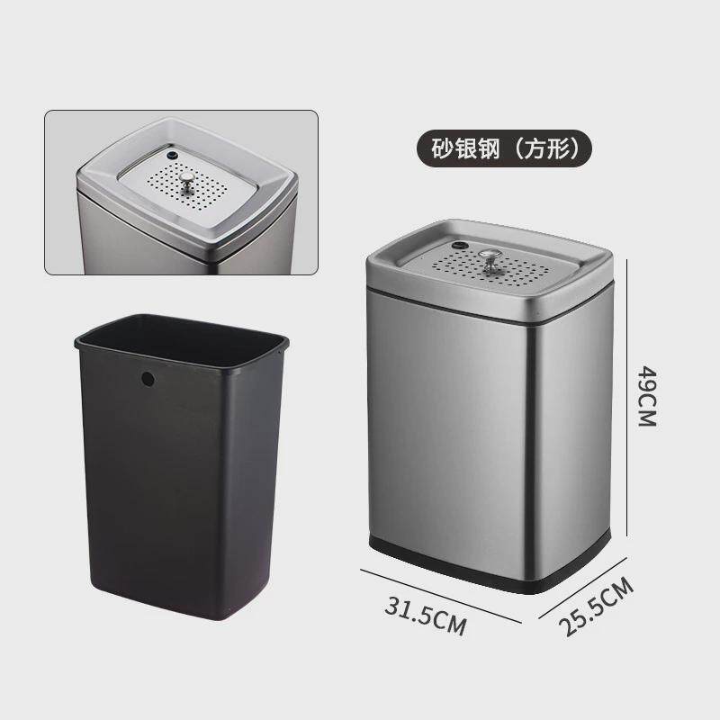 不锈钢茶水桶茶渣桶废水茶桌桶茶具茶叶分离漏茶排水过滤垃圾桶
