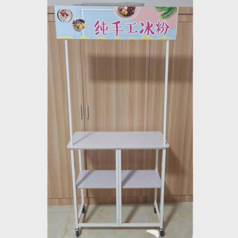 豪华M款促销台展示架超市活动促销台折叠试吃台网红夜市促销台,收纳整理,手办收纳盒,淘宝优惠券,粉丝福利购,淘宝优惠卷