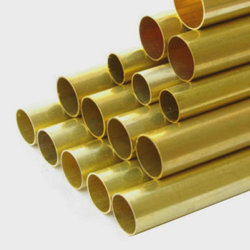 黄铜管锡青铜管棒铝青铜套法兰铜套空心管黄铜铜套零切加工