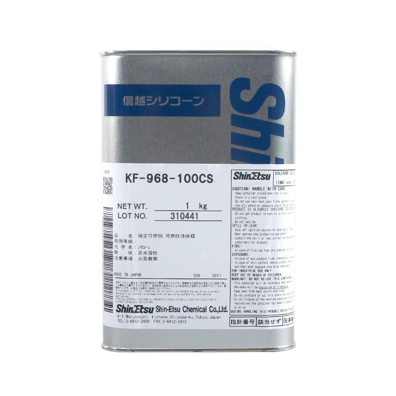 日本ShinEtsu信越KF-968SS-100CS耐高温300℃二甲基有机硅油1KG装