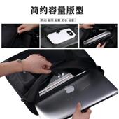 康百文件包定制办公男士 手提商务防水牛津资料袋女大容量拉链帆布