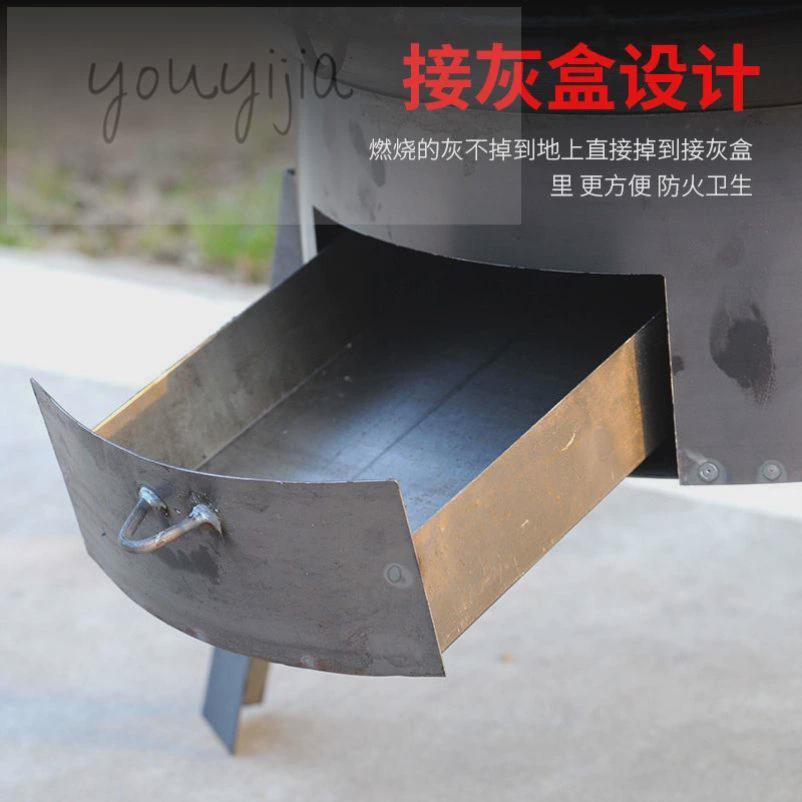 柴火灶台多功能铸铁炉灶老式炉具大锅台铁炉子地锅便携式柴火炉