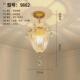 欧式 水晶餐厅吊灯轻奢吸顶灯走廊玄关过道灯衣帽间楼梯led门厅灯