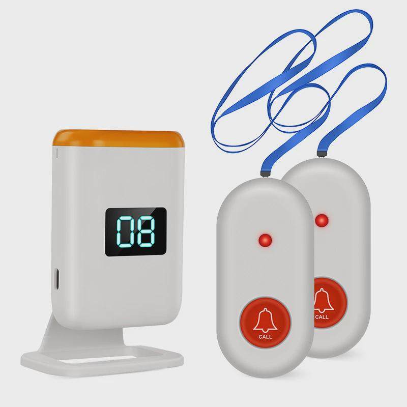 无线防水震动门铃智能老人呼叫器闪光无线门铃紧急呼叫器,电子/电工,楼宇对讲设备,淘宝优惠券,粉丝福利购,淘宝优惠卷