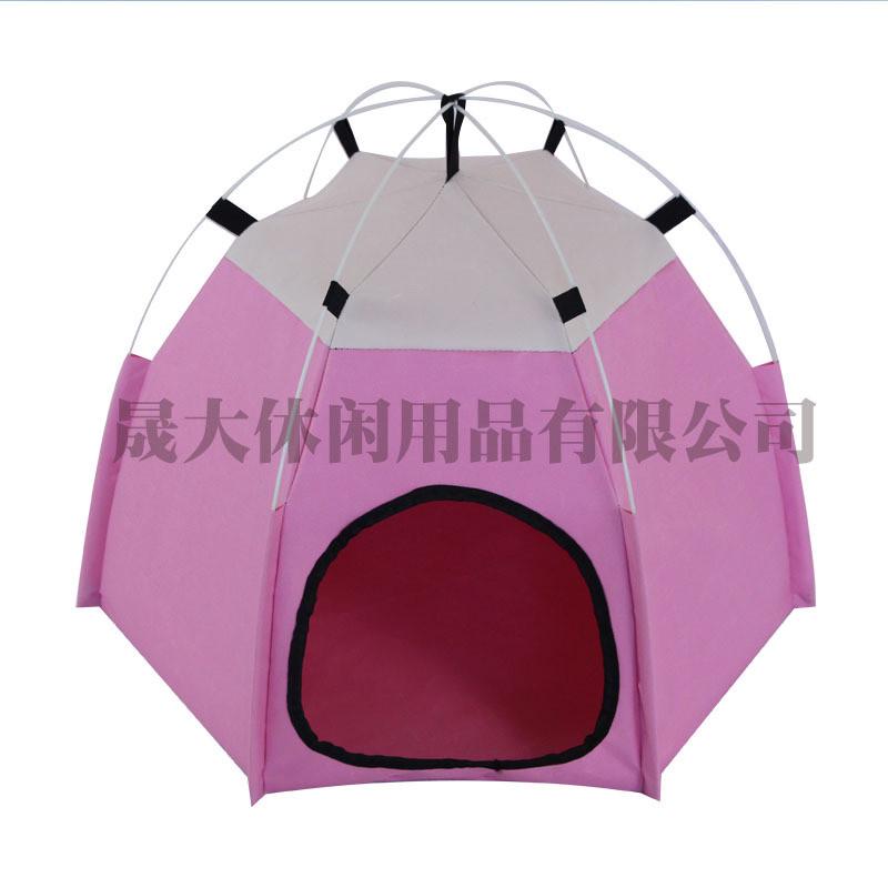 定制宠物帐篷小型犬狗笼狗窝防蚊便捷宠物用品猫窝户外小型狗笼子