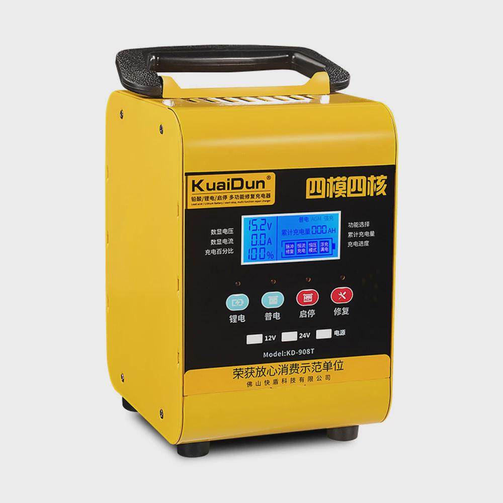 厂家直供汽车电瓶充电修复一体机智能脉冲自动纯铜铅酸电池充电器