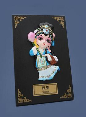 京剧脸谱卡通人物摆件挂件装饰中国风特色工艺品旅游出国送朋友