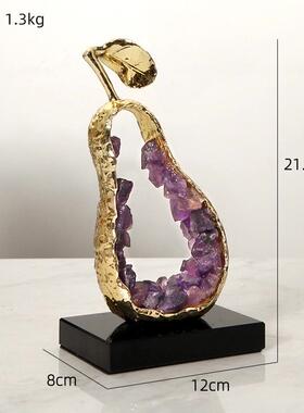 现代轻奢创意镂空骏马工艺品摆件办公室玄关客厅酒柜家居饰品