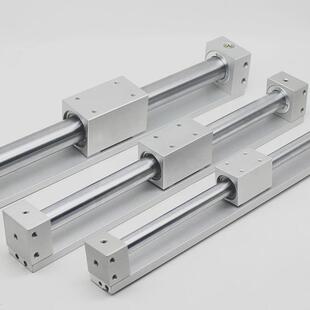 cy3r10 40气动滑台带导轨 smc型磁偶气缸无杆式 cy1r