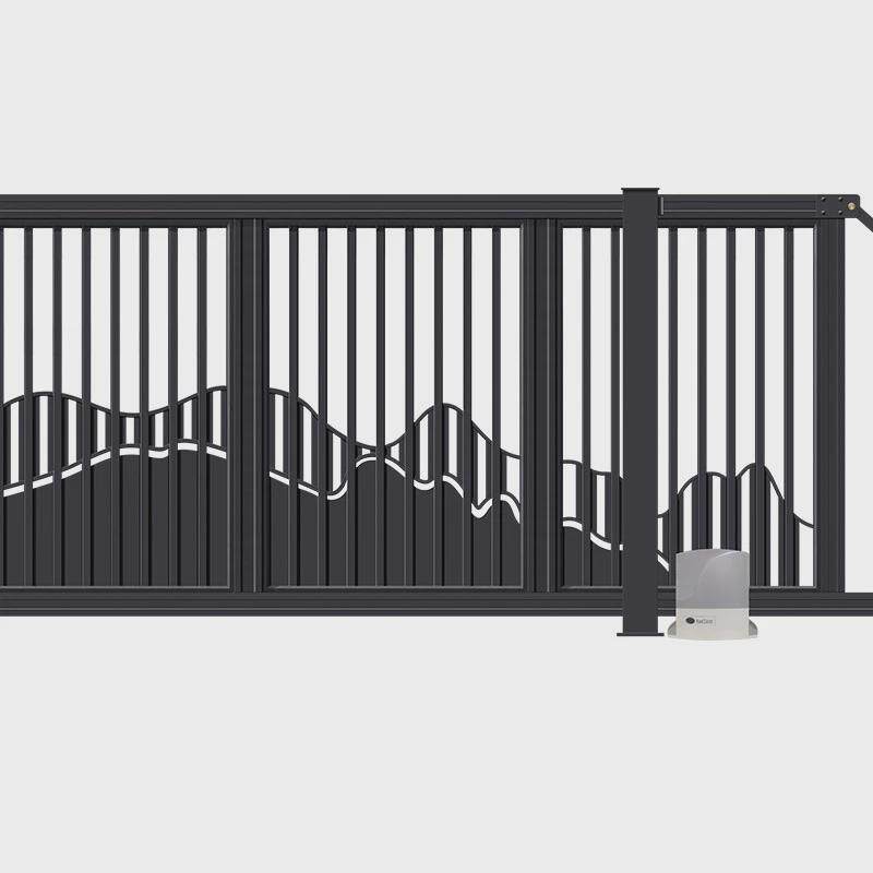 室外栏杆铝合金室内楼梯扶手钢化玻璃围栏别墅阳台庭院铝艺护栏