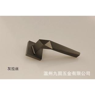 九固卧室门锁房间门把锁家用室内机械门把手木门卫生间磁吸分体锁