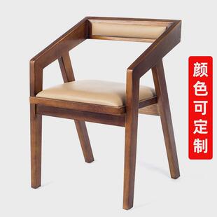 北欧全实木大书桌客厅长条桌子家用简约双人学生学习桌原木电脑桌