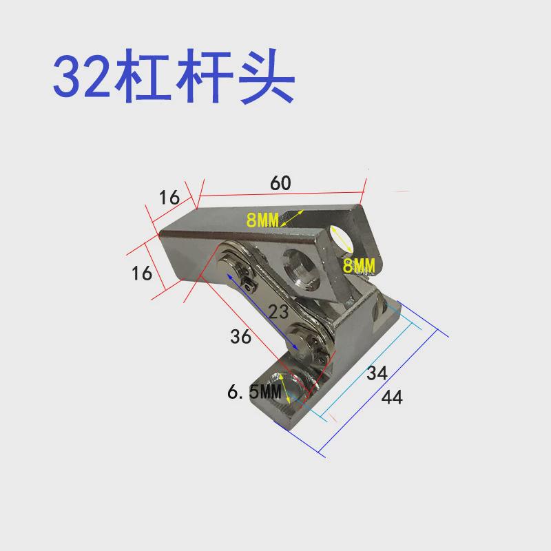 alc杠杆气缸jgl气动夹紧下压紧空夹具压机械手带磁25/32/40/50/63