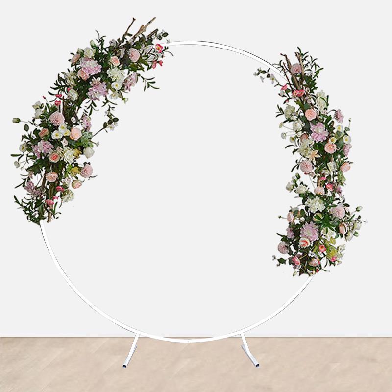 婚礼拱门铁艺架子婚庆路引道具舞台背景装饰结婚拱门婚庆支架