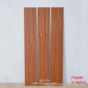 SPC锁扣石塑卡扣地板3.7mm商家用翻新防水耐磨工程石晶木纹地板