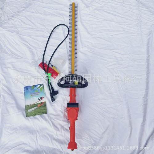 电动绿篱机无刷便携式草莓采茶机修枝机充电小型绿篱剪茶叶修剪机