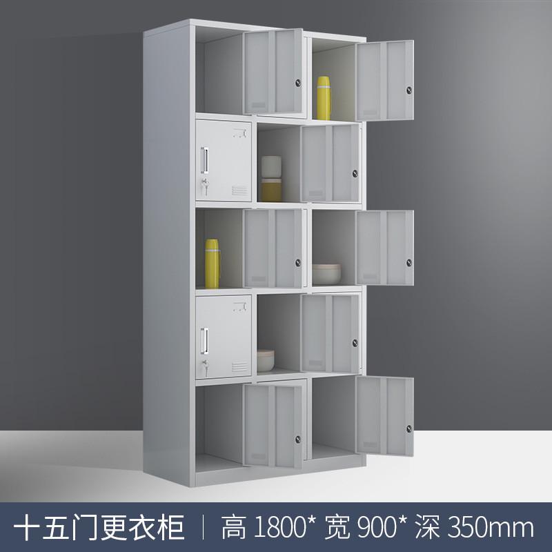 更衣柜员工宿舍浴场澡堂多门更衣柜员工存包柜带锁储物柜三门衣柜