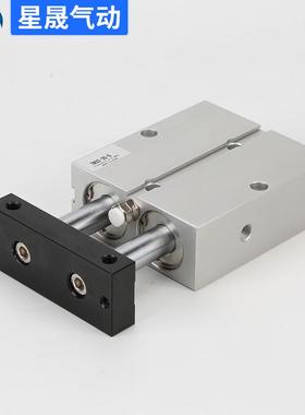 气缸客型双轴tn/tda40x100s双杆亚德tn50x150双缸双联气缸