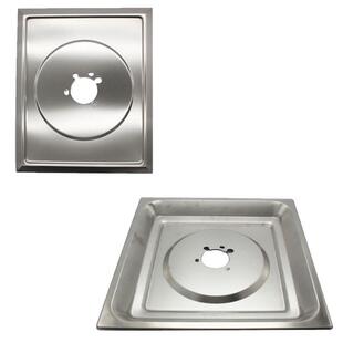 适用奥田集成灶水盘 125炉头水盘 集成灶不锈钢积水盘配件