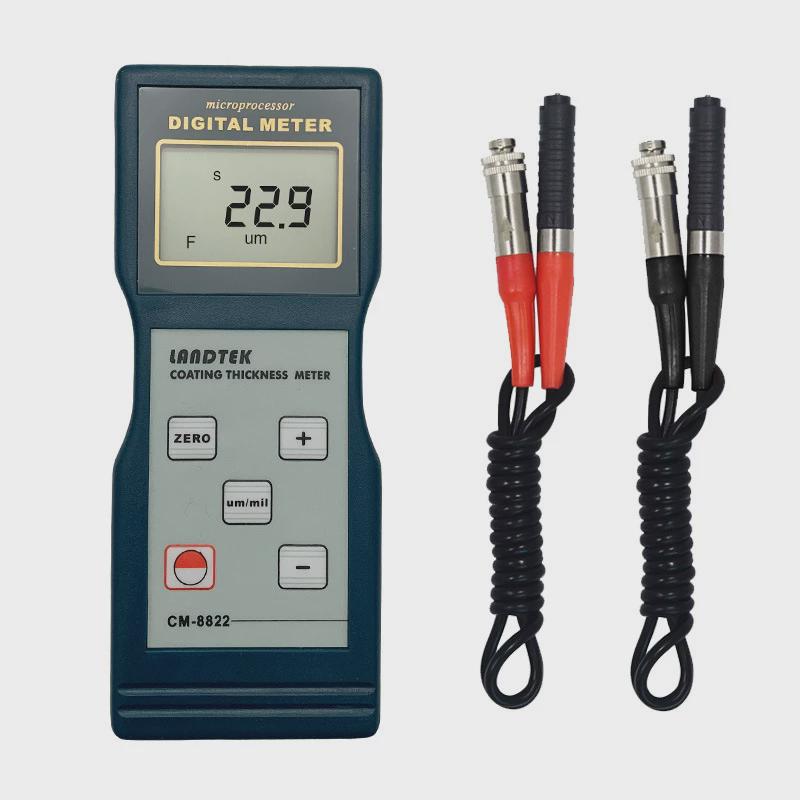热销兰泰CM8822涂层测厚仪/铁基/铝基两用型膜厚仪漆膜/镀锌厚度