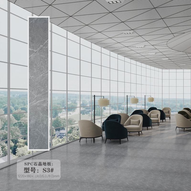 spc石塑锁扣地板卡扣地板pvc加厚耐磨防水拼接地板瓷砖翻新改造式