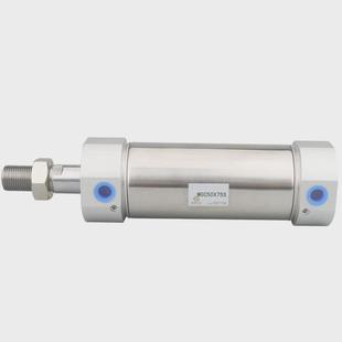 亚德客型不锈钢迷你气缸mgc50x10x100x200x300x400x600x700x800s