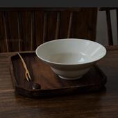 3n三分静草木灰釉大碗深碗中式 食器盘子瓷 复古餐具民宿面碗中式