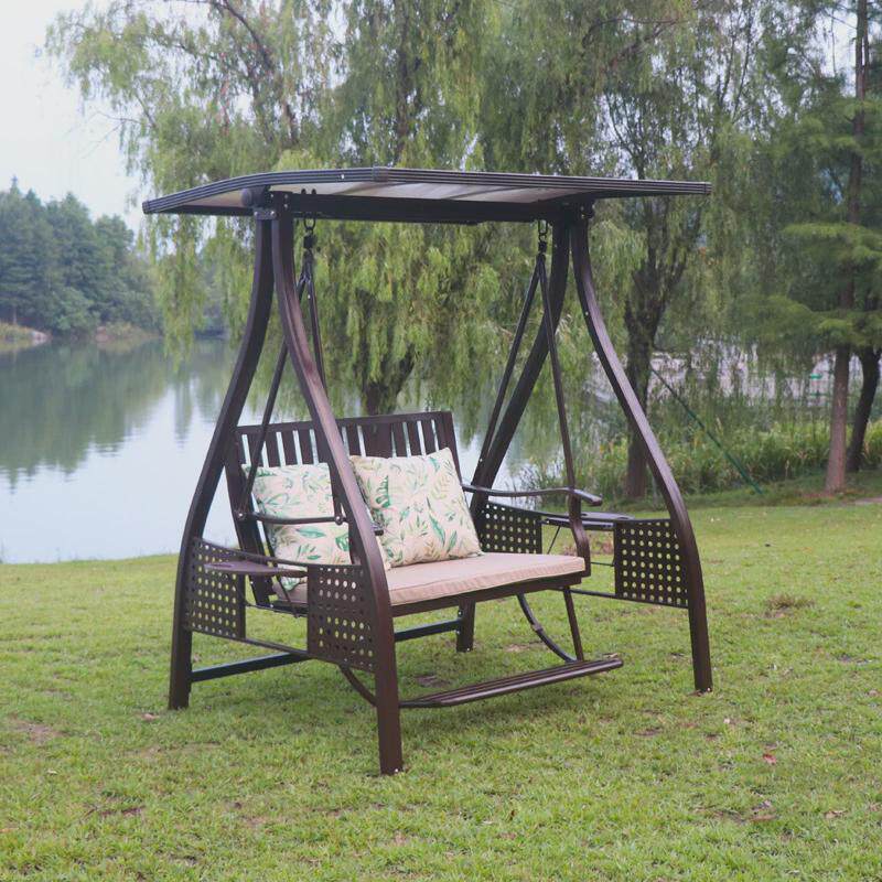 户外秋千吊椅庭院花园秋千椅室外露台编藤秋千摇椅三人位吊篮吊床,户外/登山/野营/旅行用品,吊床,淘宝优惠券,粉丝福利购,淘宝优惠卷