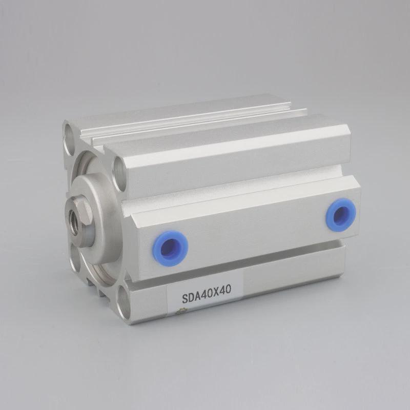 热销亚德客型薄型气缸sda80x5x10x15x20x30x35x40x45x50x60x70x10