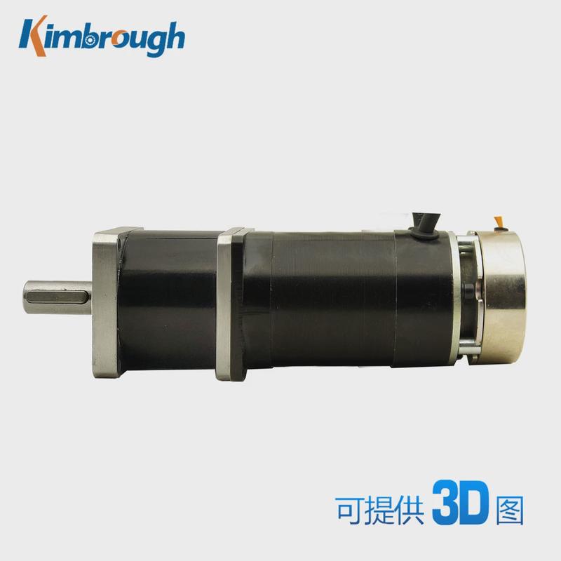 57减速行星刹车无刷电机100wdc24v3000rpm减速比4-100