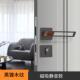 锌合金静音室内卧室门锁家用简约镂空分体锁木门通用型执手锁