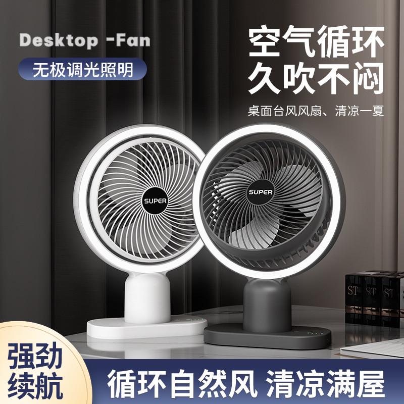 新款桌面小风扇迷你便携充电大风力usb家用台式风扇礼品批发跨境