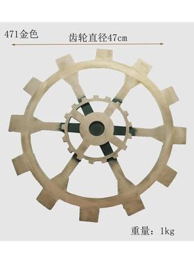 木质壁饰工艺品墙壁黑色齿轮挂饰木质家居复古酒巴咖啡墙上挂饰