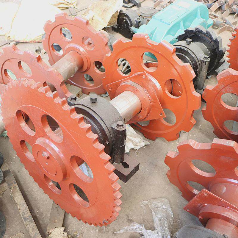 源头链轮机械行业设备供应总成提升机链轮总成不锈钢/锰钢刮板机