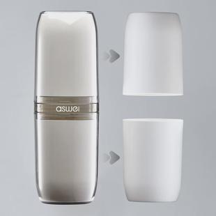 tuf4三合一旅行便携式 收纳盒牙具学生宿舍 旅游漱口杯洗漱套装