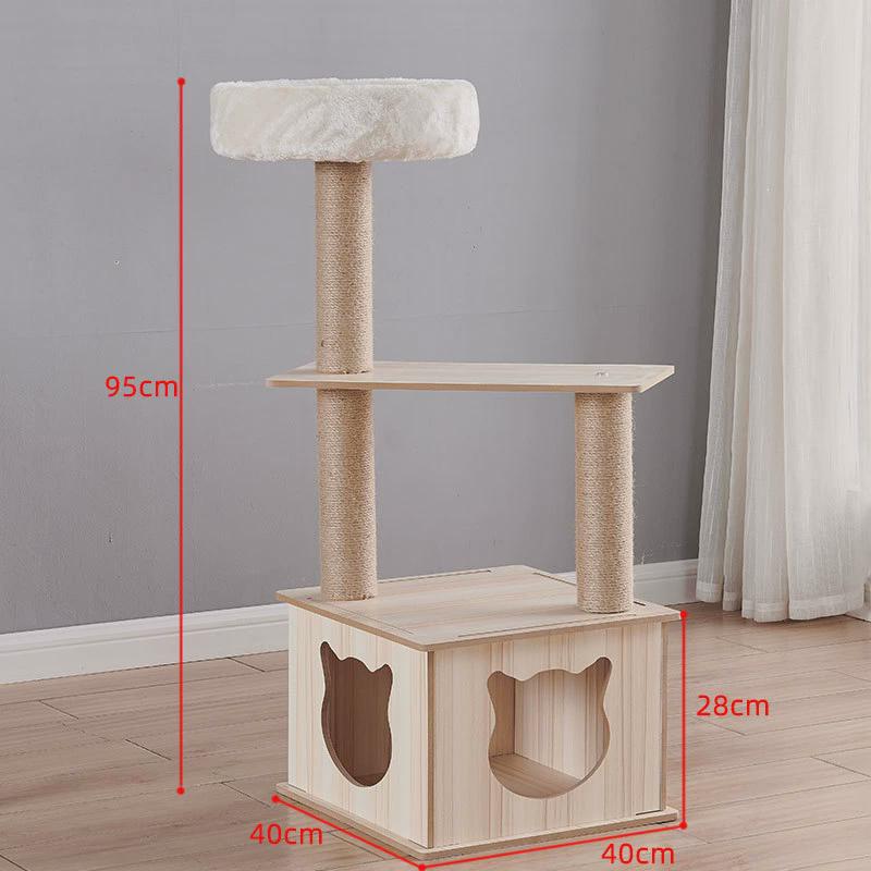 批发猫别墅猫抓板室内猫跳台猫树猫爬架太空舱猫窝猫咪用品猫抓柱