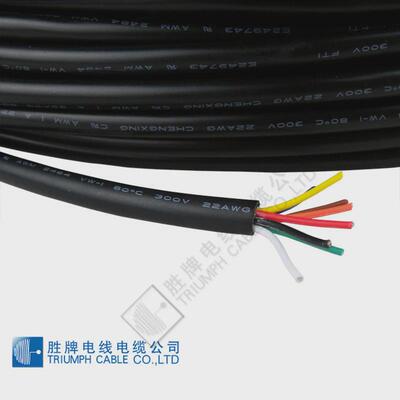 镀锡牌东莞ul2464-28a/2c多芯护套线胜铜线库存现货规格齐全