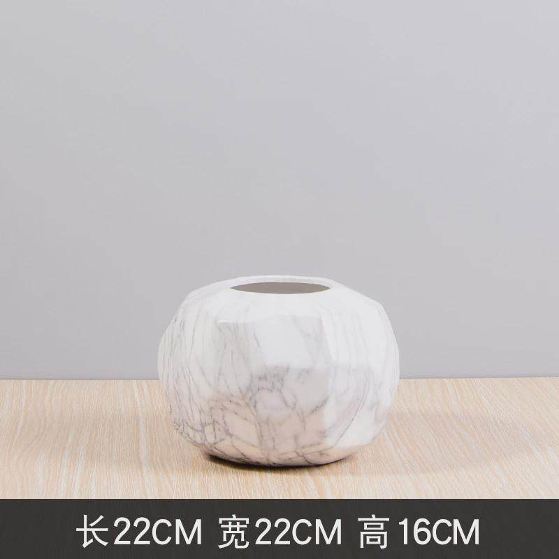 现代简约大理石纹花瓶创意陶瓷花插摆件北欧样板房饰品软装家居,鲜花速递/花卉仿真/绿植园艺,花盆,淘宝优惠券,粉丝福利购,淘宝优惠卷