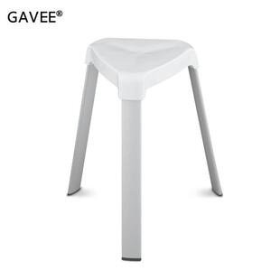家维依凳子时尚创意塑料凳子成人塑胶凳子加厚大排挡餐桌凳会议凳