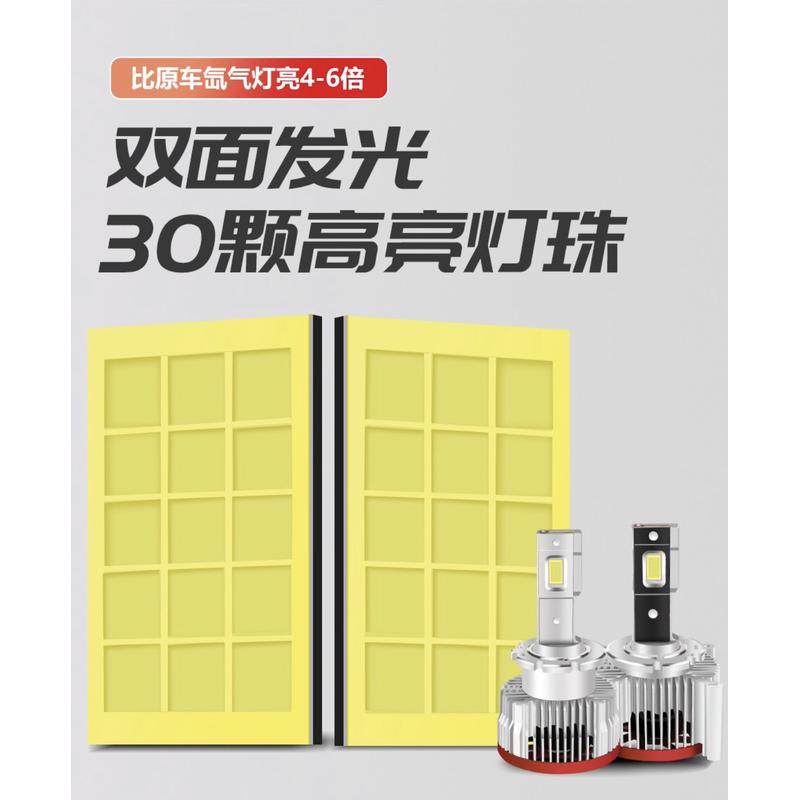 D3S适用宝马奔驰路虎奥迪迈锐宝原车HID灯泡更换LED汽车大灯现货