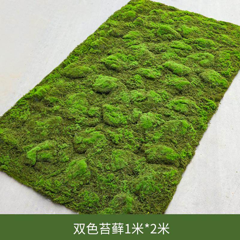 仿真草坪青苔人工草假藓苔藓装饰微景观diy多肉材料植绒草皮苔藓